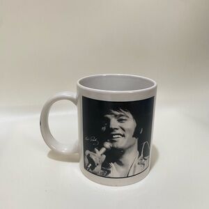 Elvis Vintage Black and White Mug